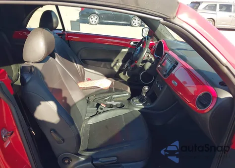 2013 Volkswagen Beetle 2.5L из США, поврежденный, VIN 3VW5P7AT6DM815418